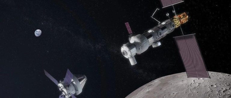 NASA准备建造的月球空间站，名为门户（Gateway）