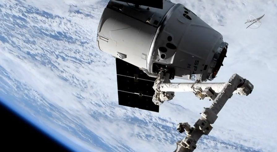 SpaceX第17次送往空间站的快递到了