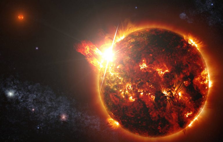 钱德拉X射线天文台探测到来自另一颗恒星的日冕物质抛射