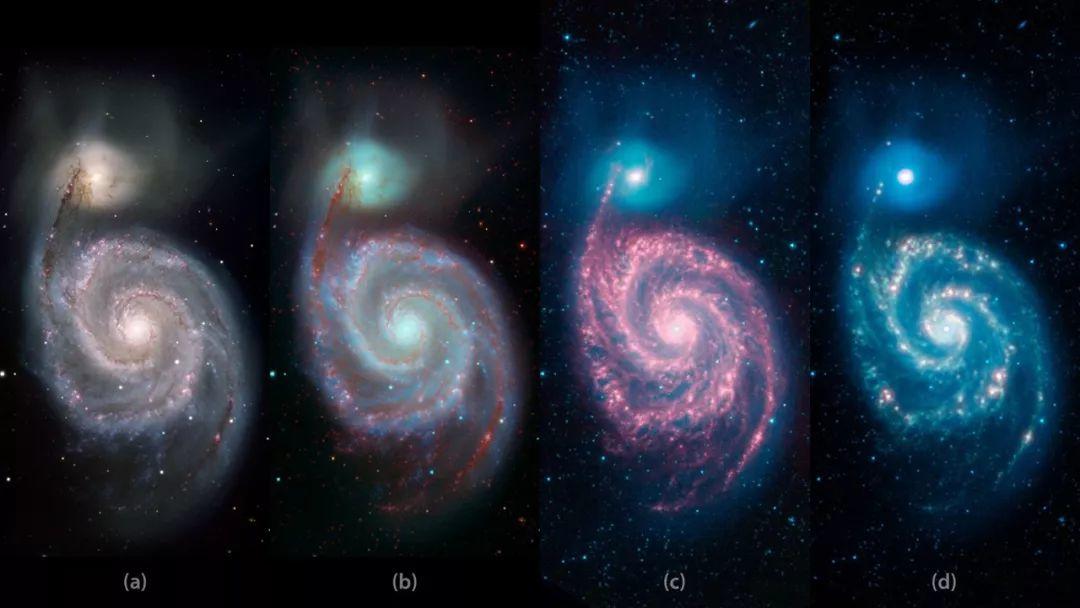 斯皮策“眼里”的漩涡星系