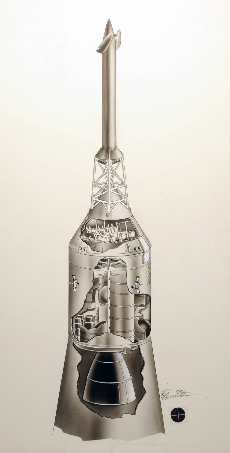 艺术家Russ Arasmith对阿波罗计划的想象