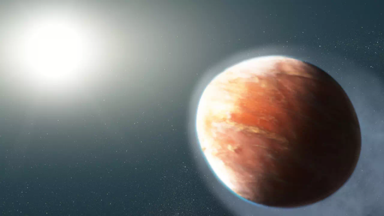 哈勃望远镜发现了一个足球状的“重金属”系外行星