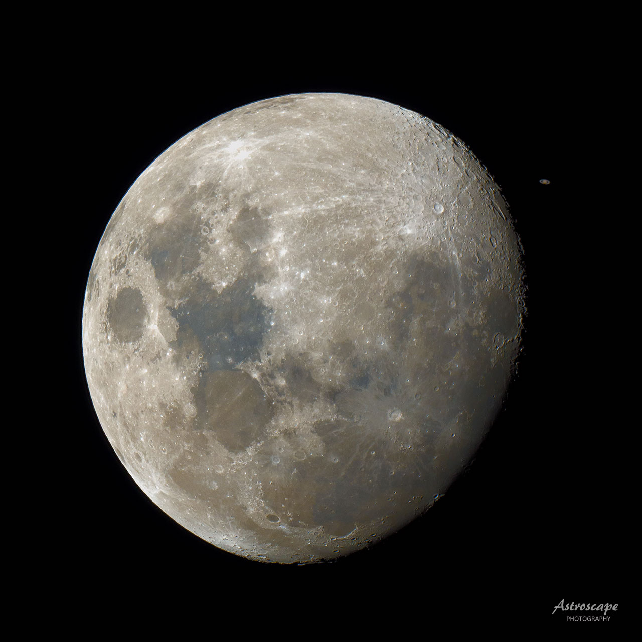 #51477: 細い月と土星が接近 by エッチャン - 天体写真ギャラリー