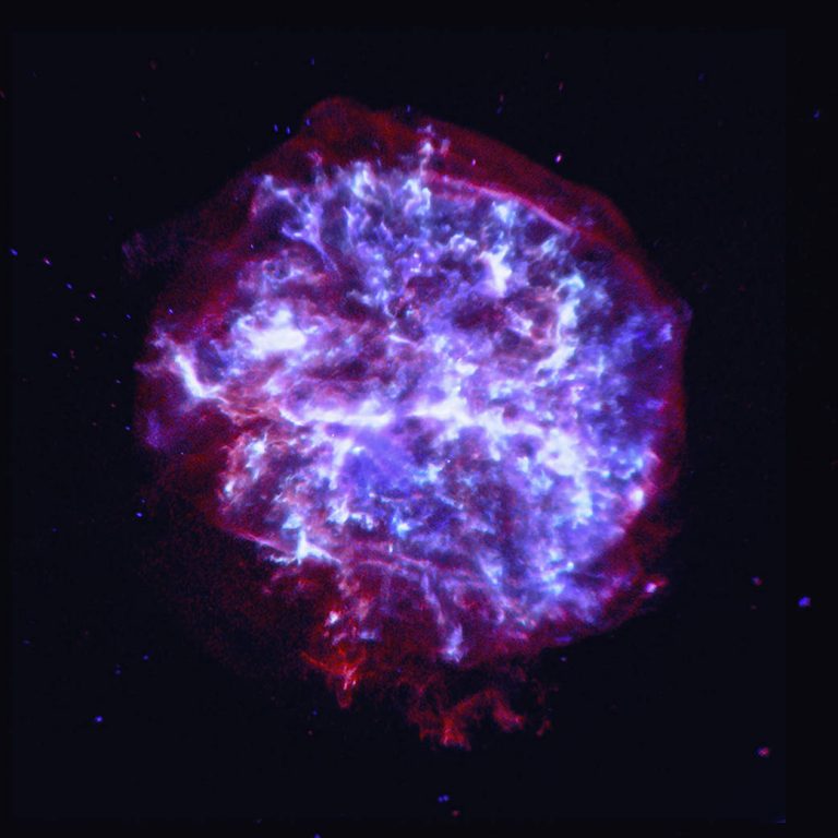 超新星遗迹中的元素分布