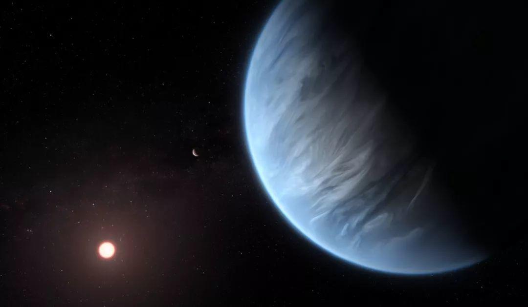 哈勃首次发现宜居带的系外行星上有水蒸气