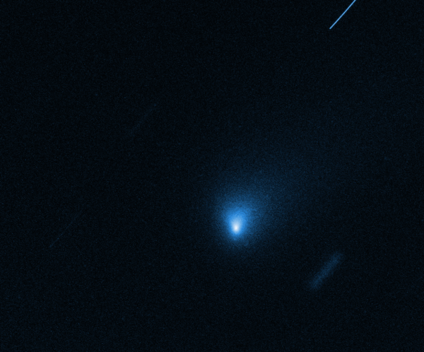 哈勃观测到第一个系外彗星