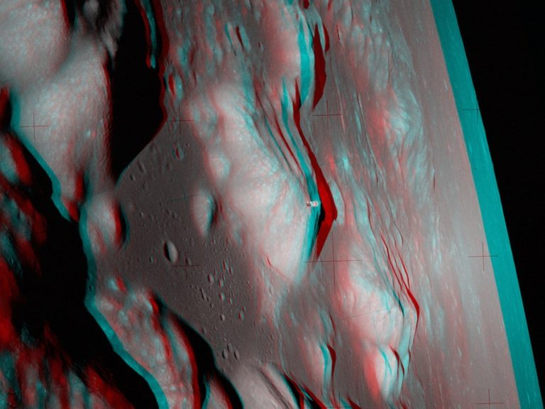 阿波罗17号: 环月轨道上的立体照片