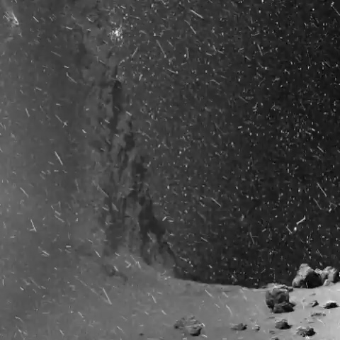 丘泽彗星的雪季