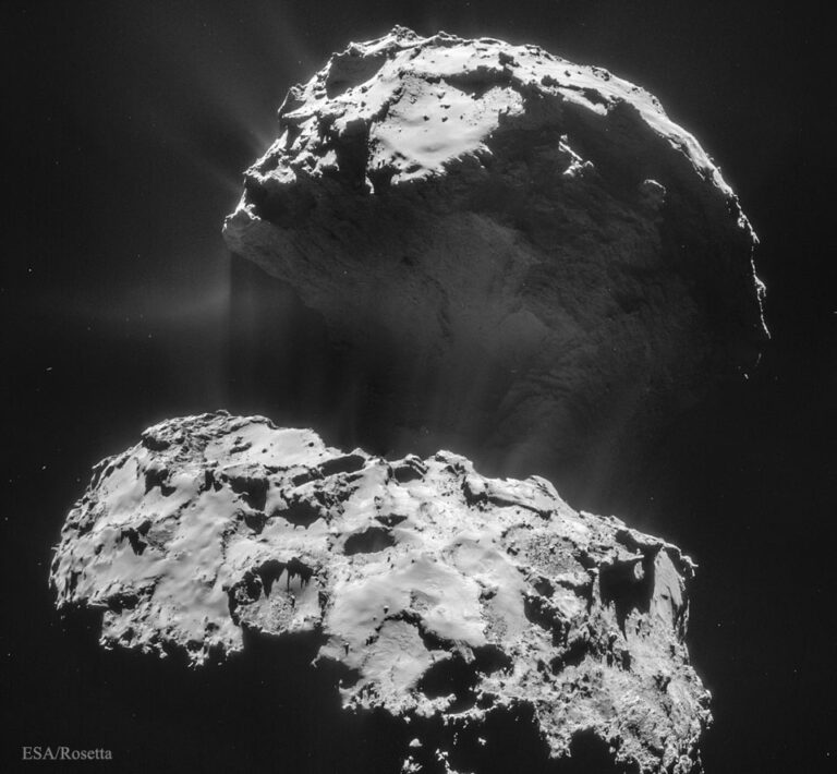丘泽彗星如何生成尘尾