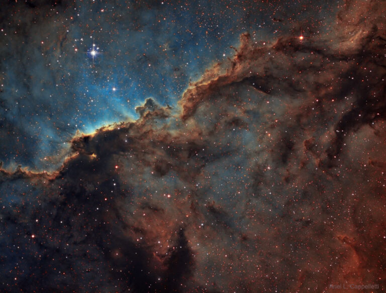 NGC 6188：天坛座的龙形云气