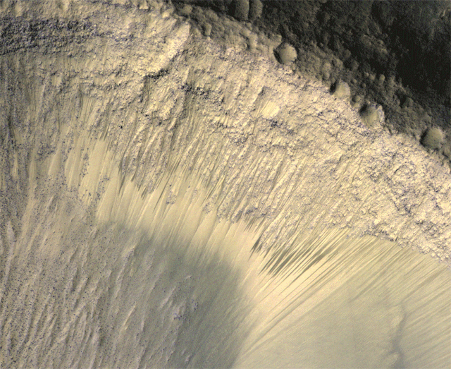 NASA火星轨道飞行器眼中的火星