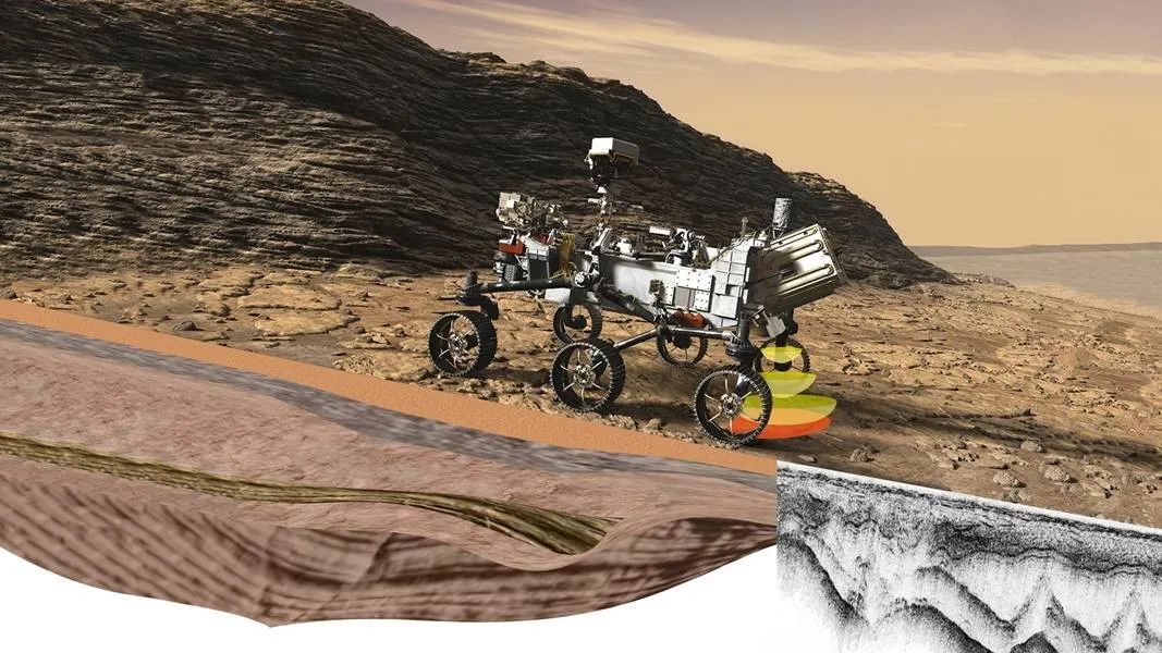 毅力号火星车将首次在火星上使用穿透地表的雷达，一探火星地下的地质奥秘