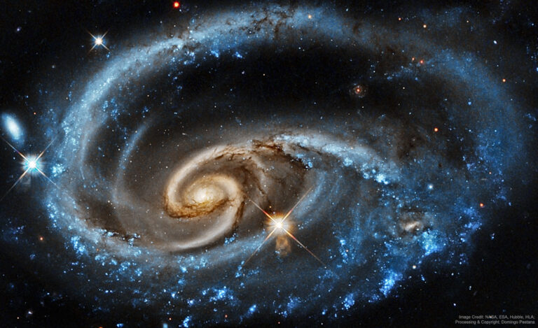 UGC 1810： 狂乱互扰星系的哈勃望远镜影像