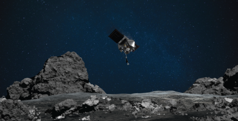 NASA的OSIRIS-REx太空船成功降落小行星