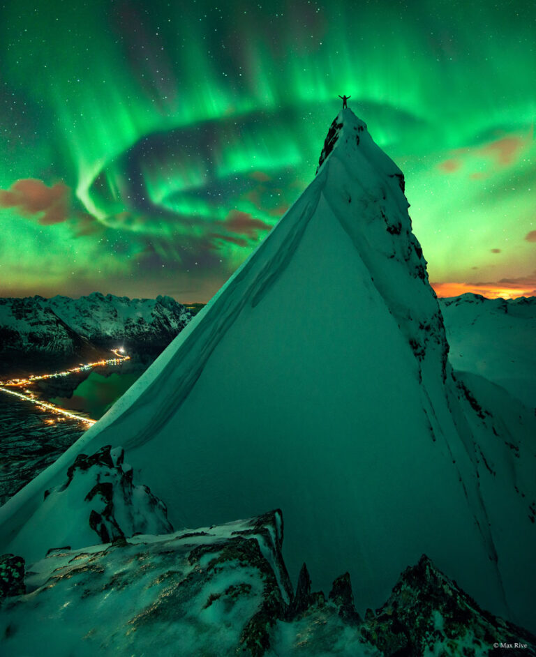 绿光的国度： 挪威上空的极光