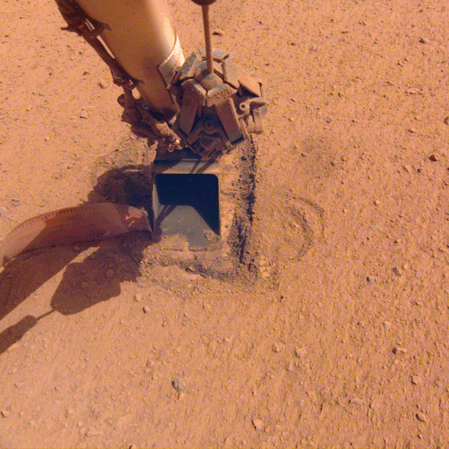 洞察号“鼹鼠”热探测器，结束了它的火星之旅