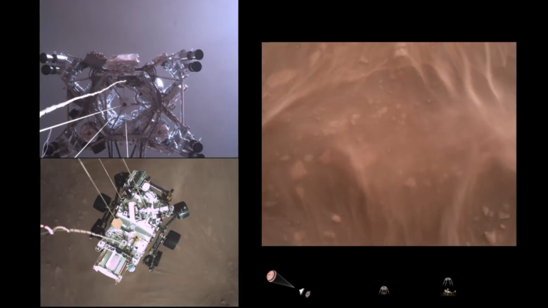 影片：毅力号着陆火星