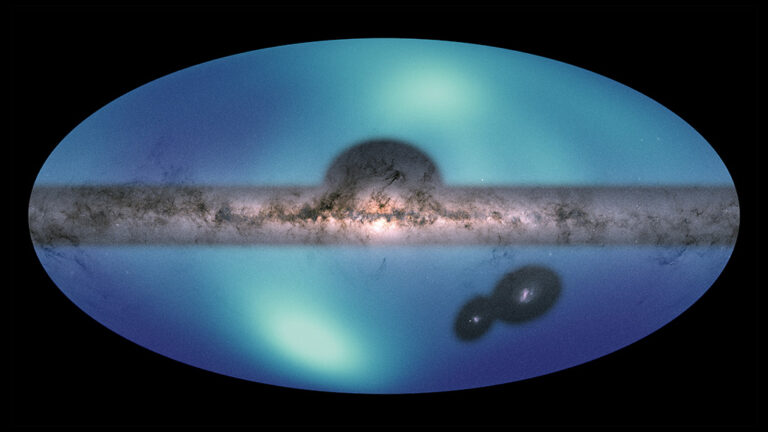 天文学家发布了新的银河系外围的全天空地图