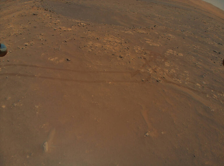 火星直升机为火星车团队揭示了有趣的地形