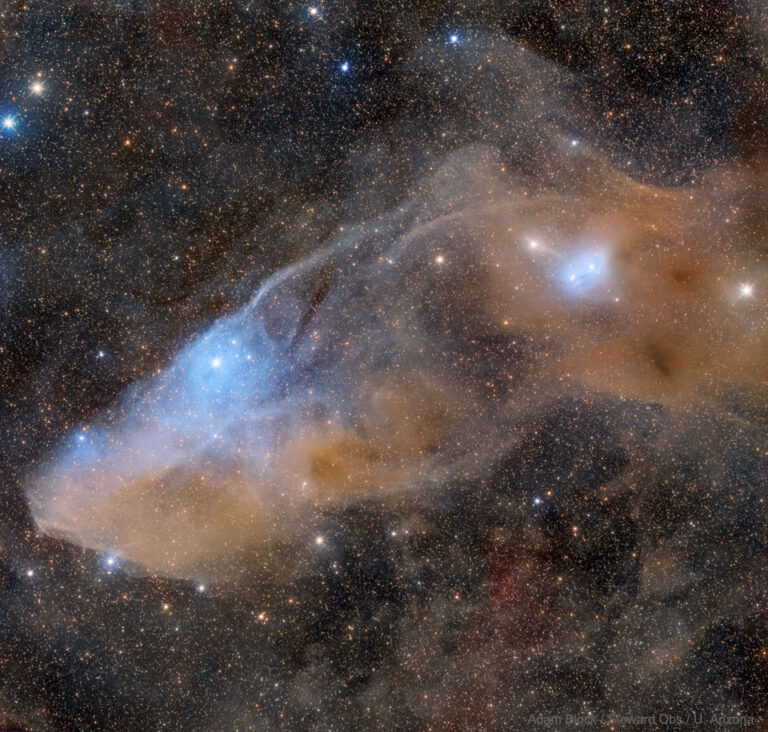 IC 4592：蓝马头反射星云