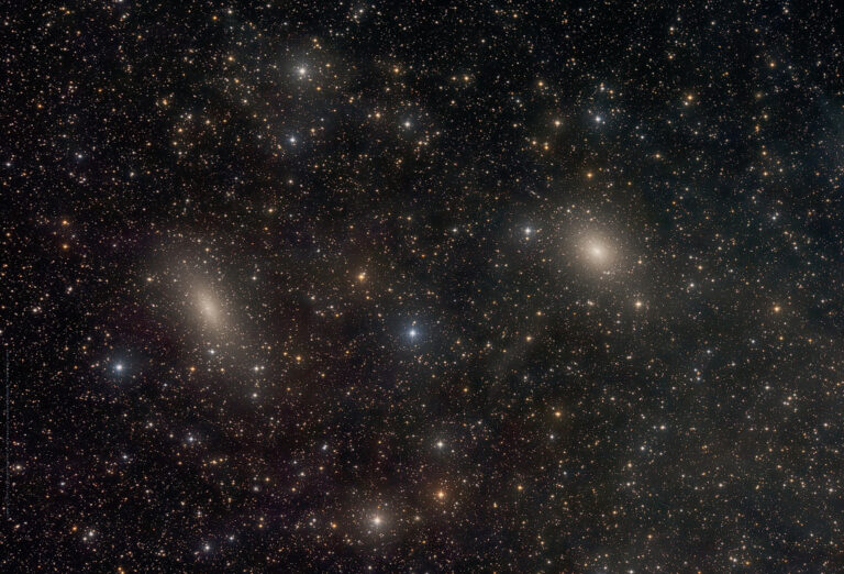 NGC 147与NGC 185