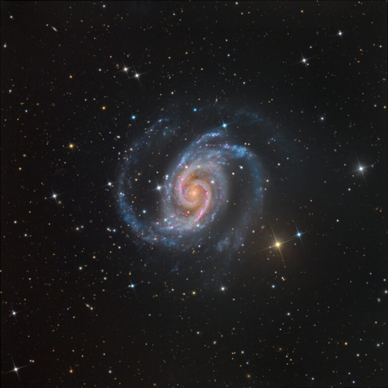 NGC 1566：西班牙舞者螺旋星系