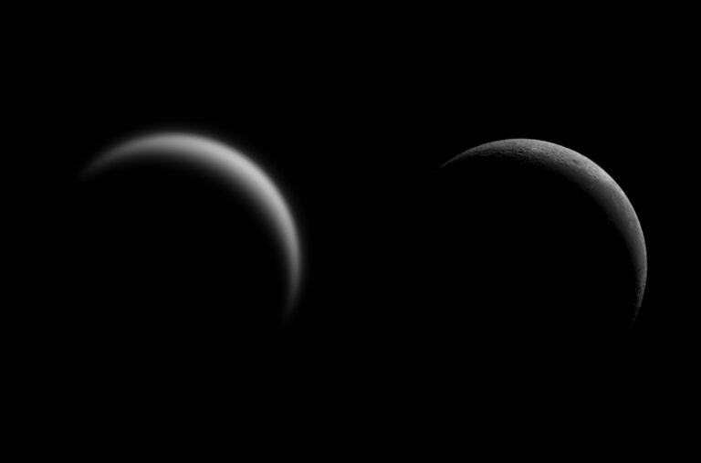 金星与月亮