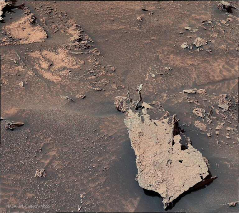 火星上的手指石